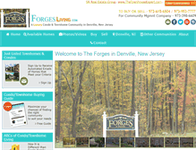 Tablet Screenshot of forgesliving.com